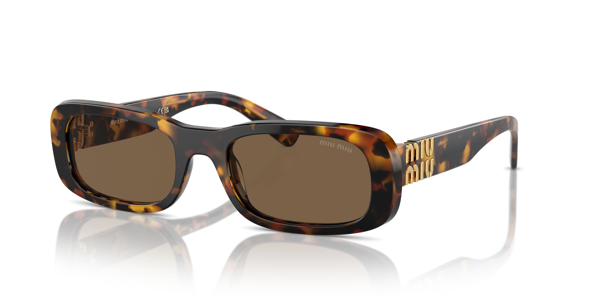 MIU MIU MU 08ZS Tortoise - Image 2