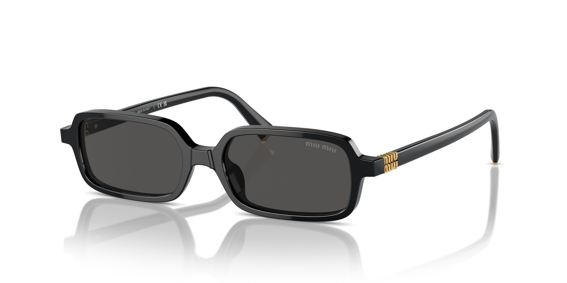 MIU MIU MU 11ZS Black - Image 2