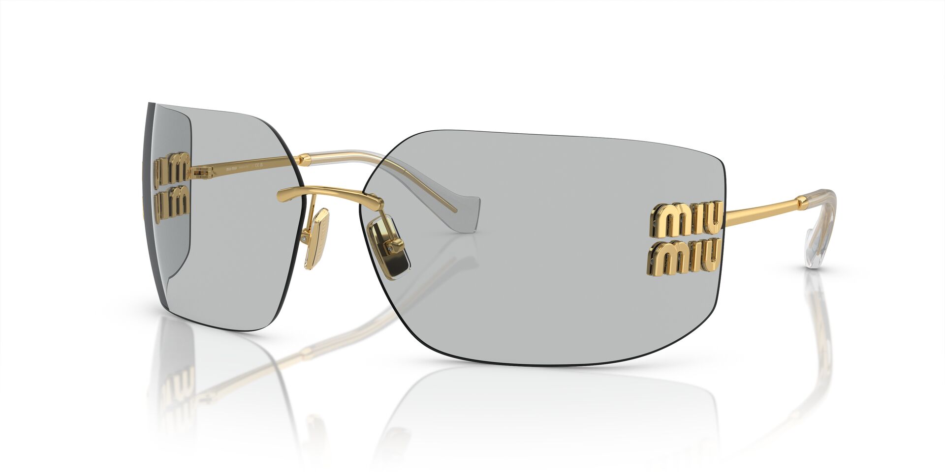 MIU MIU MU 54YS Gold - Image 2
